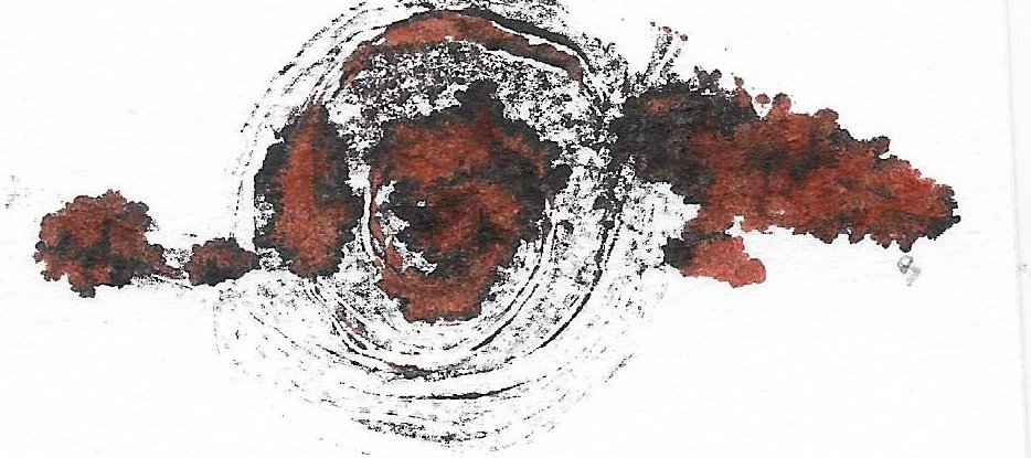 Illustration : monotype de Lucie Billiotte
